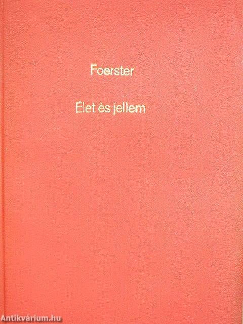Élet és jellem