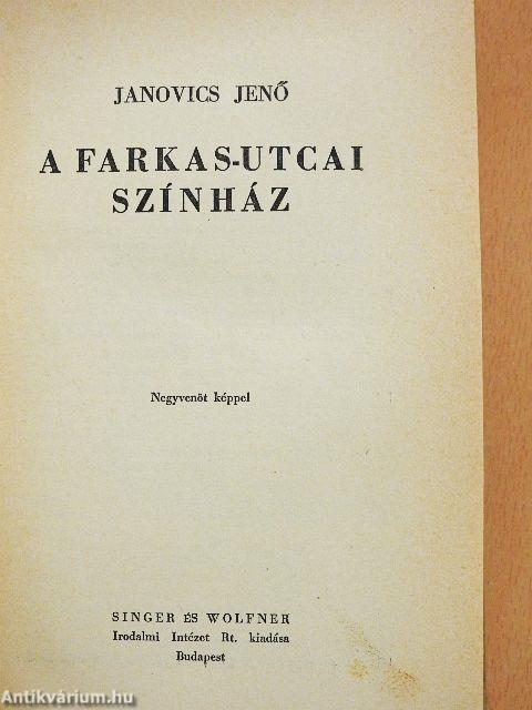 A Farkas-utcai színház