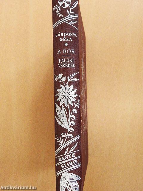 A bor/Falusi verebek