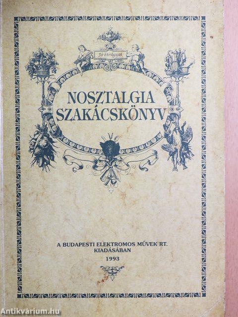Nosztalgia szakácskönyv