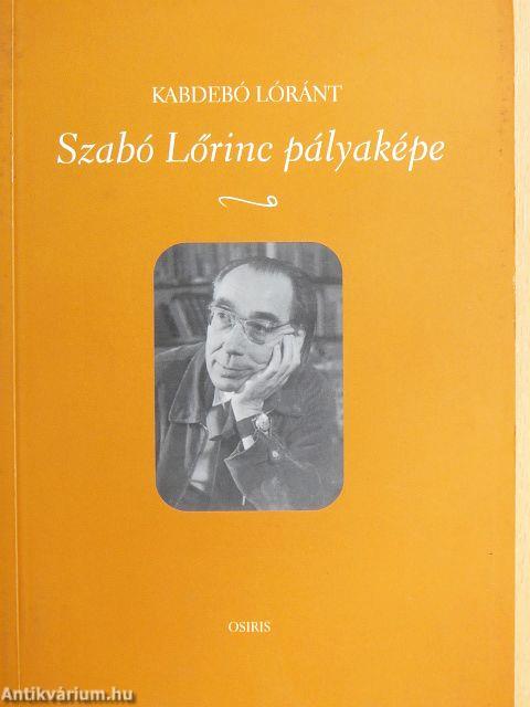 Szabó Lőrinc pályaképe