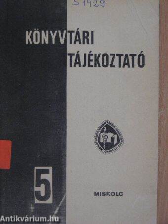 Könyvtári tájékoztató 5.