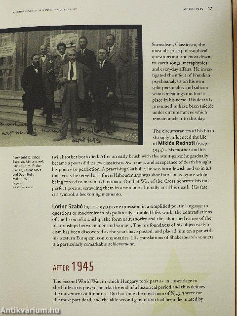 A Short History of Hungarian Literature