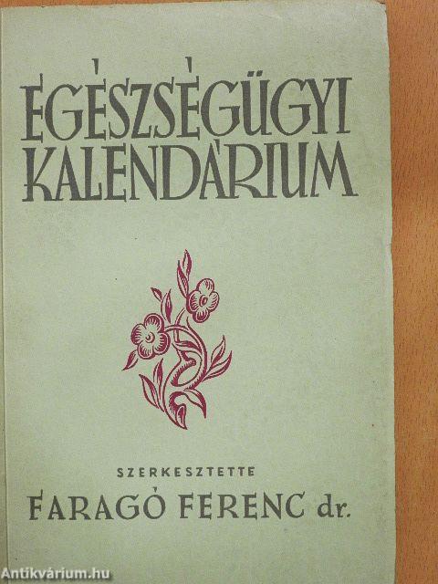 Egészségügyi kalendárium
