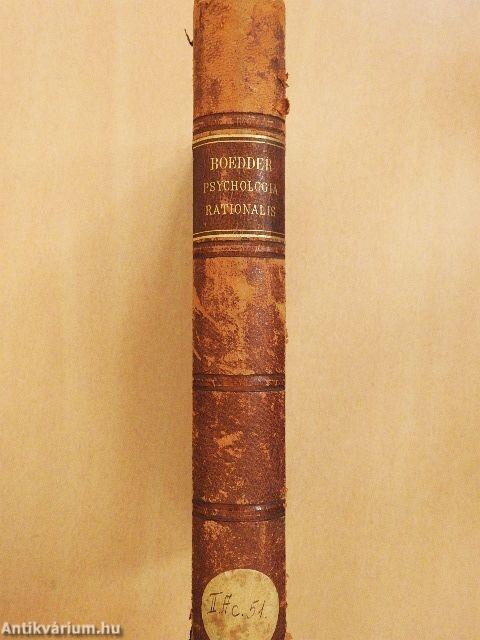 Psychologia rationalis sive philosophia de anima humana