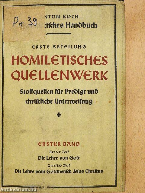 Homiletisches Quellenwerk 1-2.