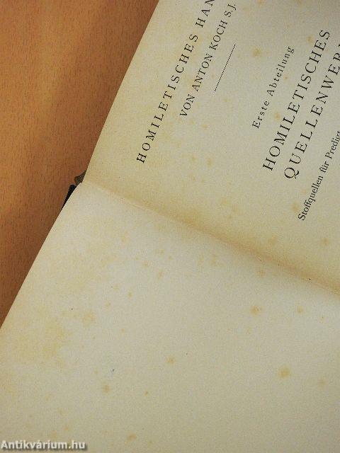 Homiletisches Quellenwerk 1-2.