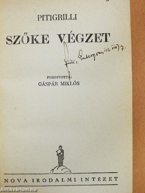 Szőke végzet
