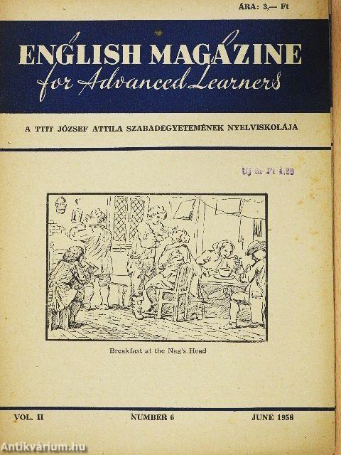 English Magazine for Advanced Learners 1958/6.