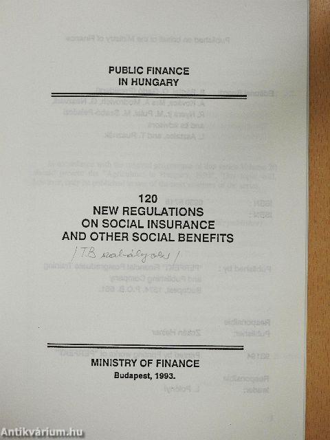 New Regulations on Social Insurance and Other Social Benefits