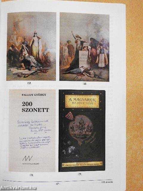 Honterus Antikvárium 115. aukció