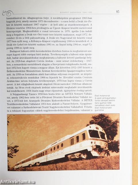 Budapest gazdaságának 125 éve