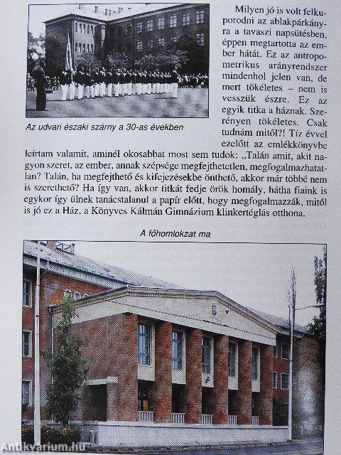 Könyves Kálmán Gimnázium Újpest 1905-2005