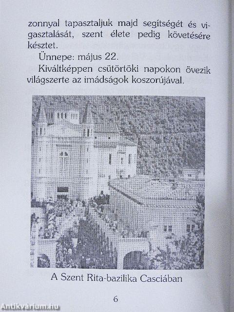Szent Rita imafüzet