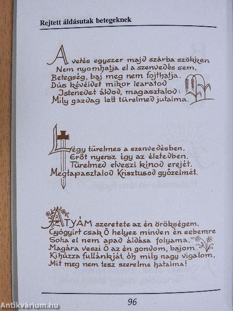 Rejtett áldásutak betegeknek