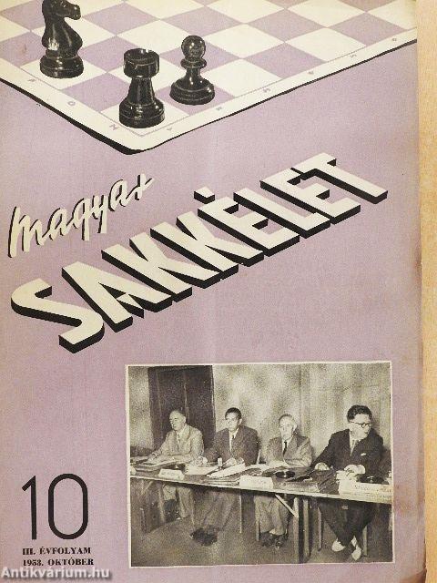 Magyar Sakkélet 1953. október