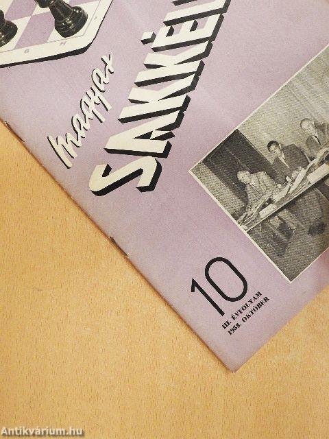 Magyar Sakkélet 1953. október