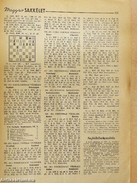 Magyar Sakkélet 1953. október