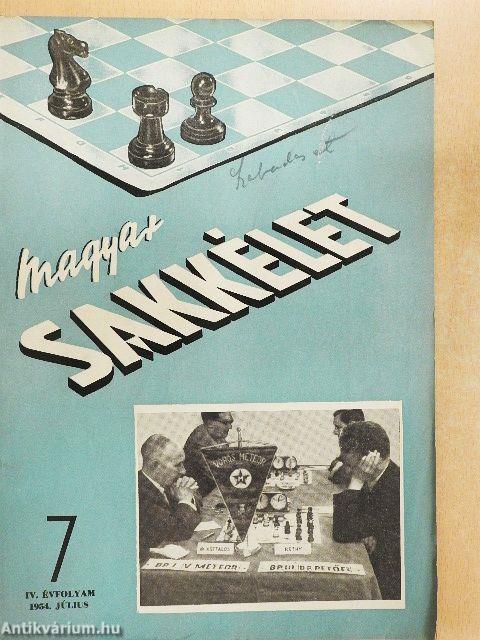 Magyar Sakkélet 1954. július