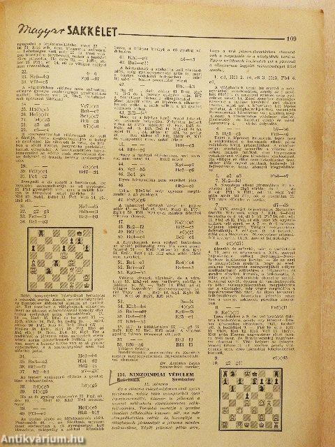 Magyar Sakkélet 1954. május