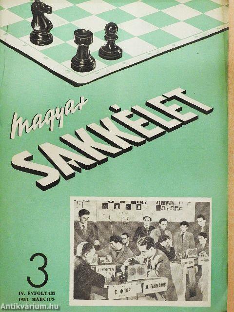Magyar Sakkélet 1954. március