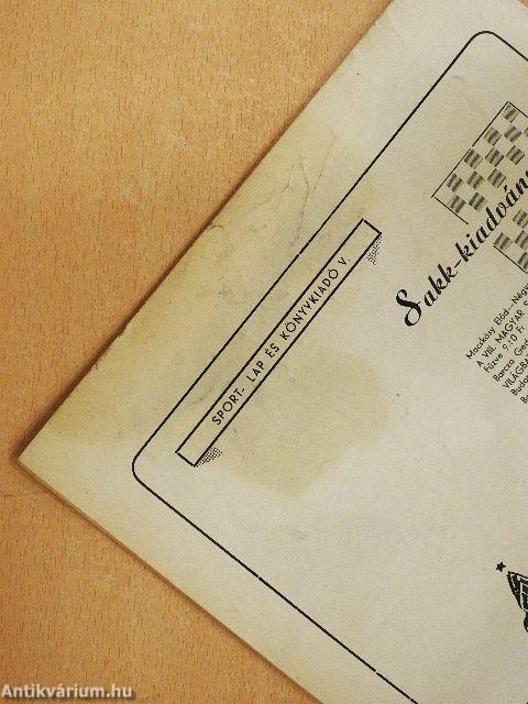 Magyar Sakkélet 1954. március