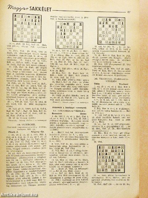 Magyar Sakkélet 1954. március