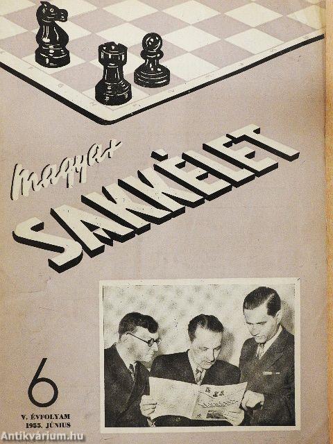 Magyar Sakkélet 1955. június