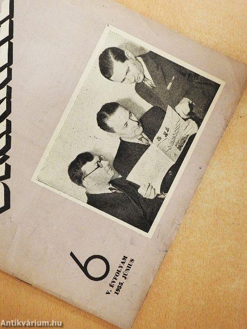 Magyar Sakkélet 1955. június
