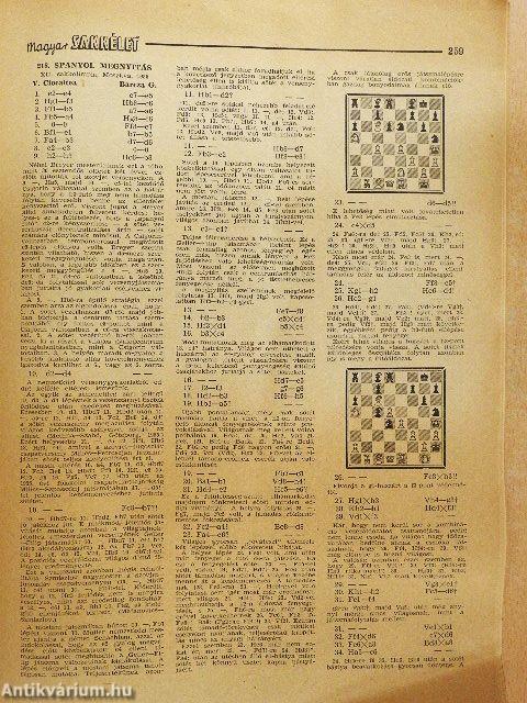 Magyar Sakkélet 1956. november-december