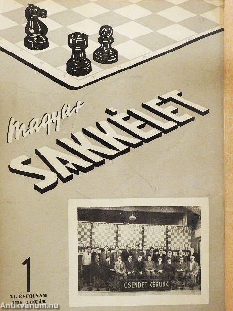Magyar Sakkélet 1956. január