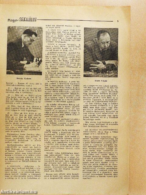 Magyar Sakkélet 1956. január