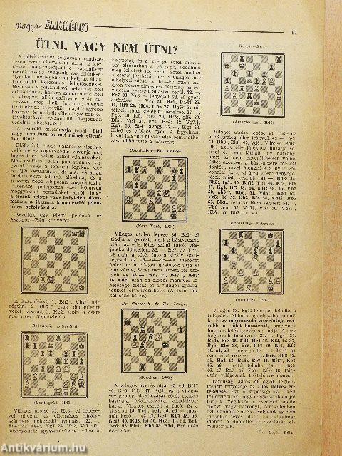 Magyar Sakkélet 1956. január