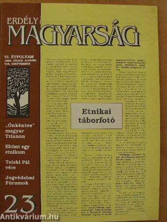 Erdélyi Magyarság 1995. július-augusztus-szeptember