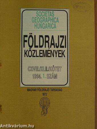 Földrajzi Közlemények 1994/1.