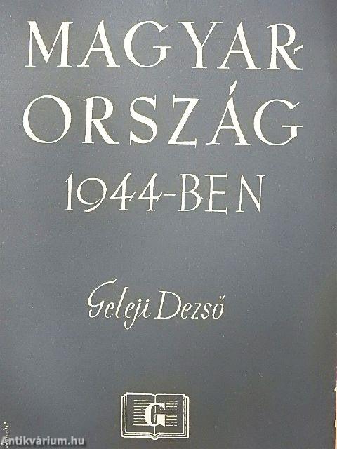 Magyarország 1944-ben