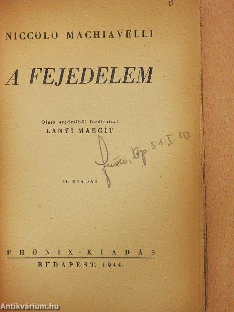 A fejedelem