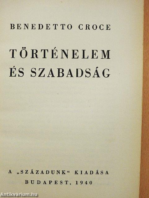 Történelem és szabadság