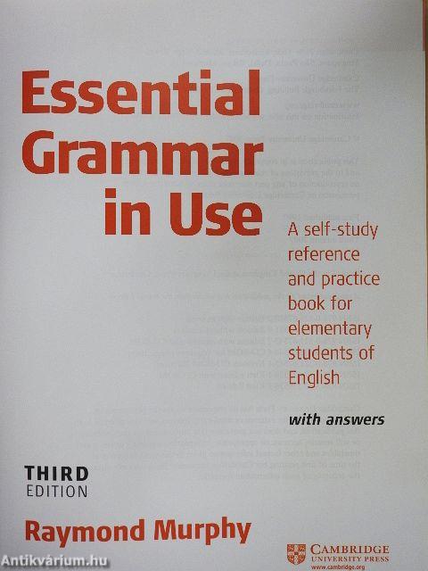 Essential Grammar in Use