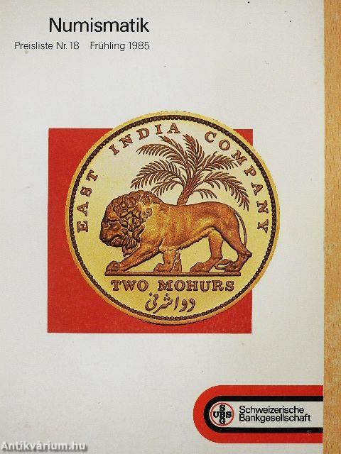 Numismatik Frühling 1985