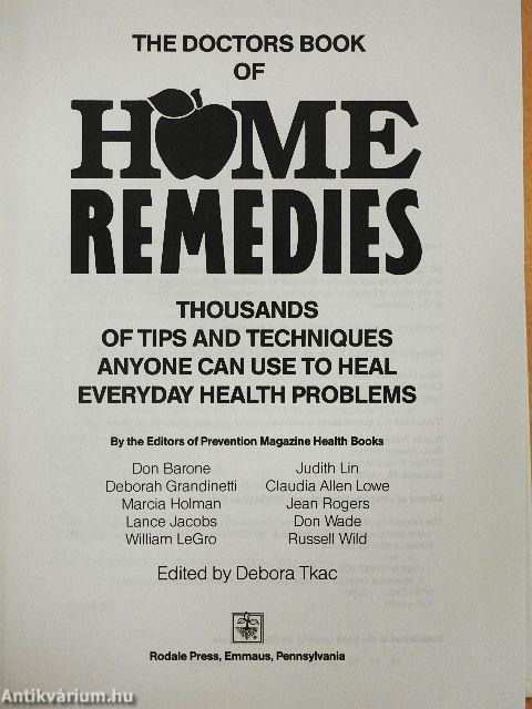 The Doctors Book of Home Remedies