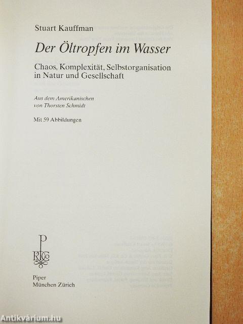 Der Öltropfen im Wasser