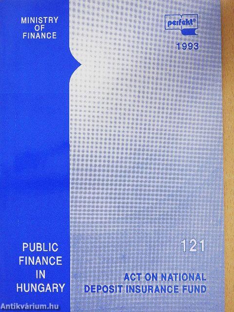 Act on National deposit Insurance Fund