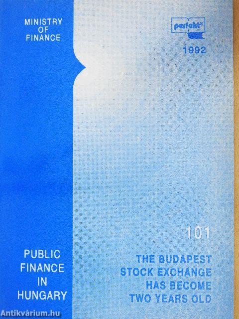 The Budapest Stock Exchange Has Become Two Years Old