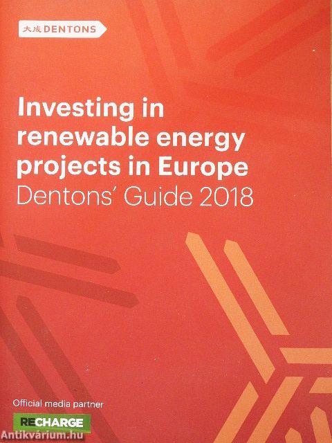Investing in Renewable Energy projects in Europe