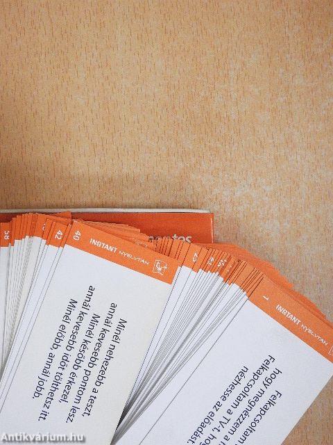 Tanulókártyák - Instant Nyelvtan