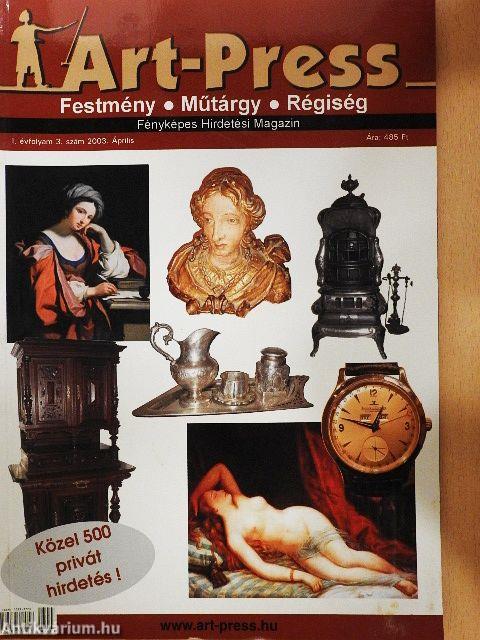 Art-Press 2003. Április
