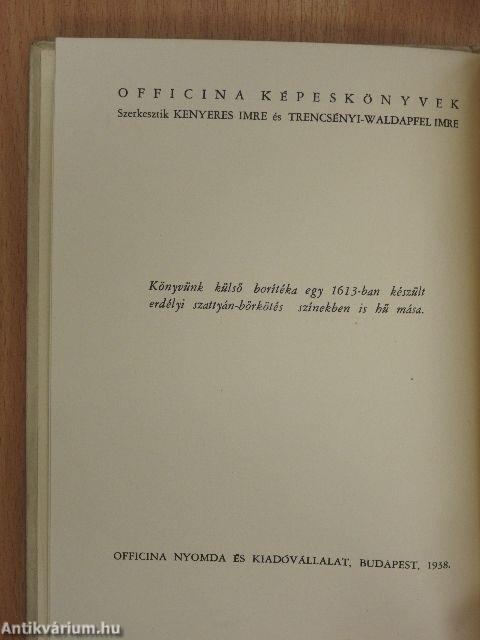 A szép magyar könyv 1473-1938.