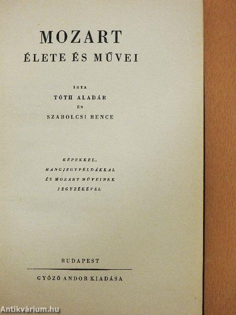 Mozart élete és művei