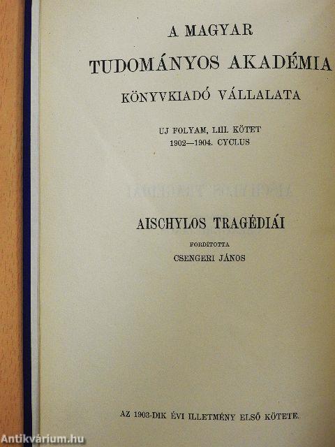 Aischylos tragédiái